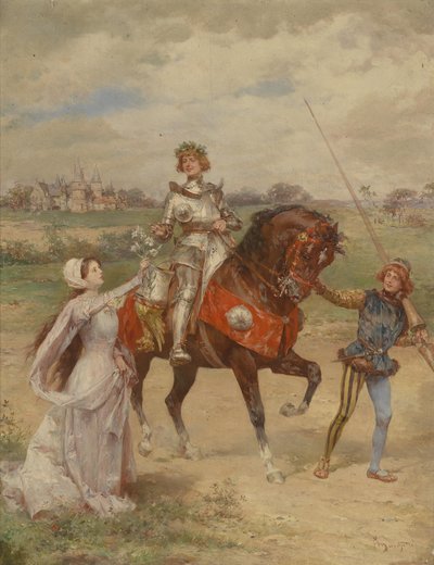 Before the Tournament by Ludovico Marchetti